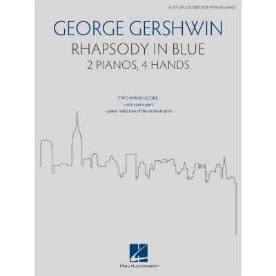  George Gershwin - Rhapsody In Blue - 2 Pianos, 4 Mains