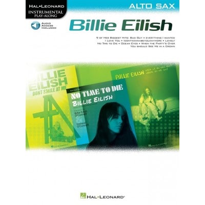 HAL LEONARD BILLIE EILISH FOR ALTO SAX - SAXOPHONE ALTO