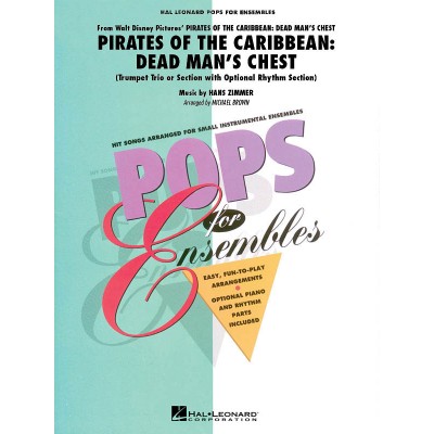 HAL LEONARD POPS FOR ENSEMBLES - PIRATES OF THE CARIBBEAN (DEAD MAN