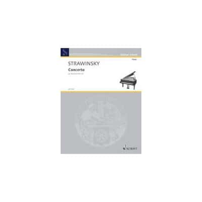  Stravinsky I. - Concerto For Pianoforte Solos - 2 Pianos (4 Hands)