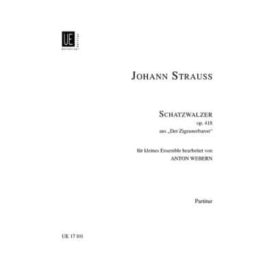 STRAUSS J. - SCHATZWALZER OP.418 - ENSEMBLE