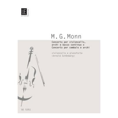  Monn Gematthias - Concerto - Cello And String Orchestra