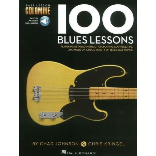 BASS LESSON GOLDMINE - 100 BLUES LESSONS 