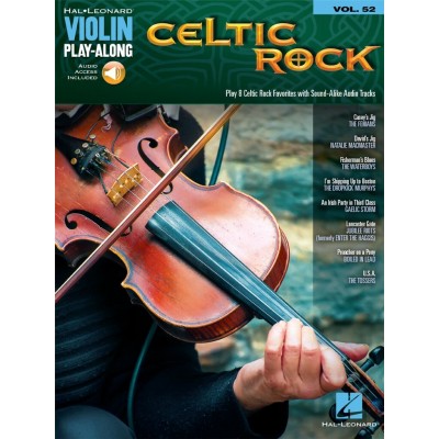 VIOLIN PLAY ALONG VOLUME 52 - CELTIC ROCK
