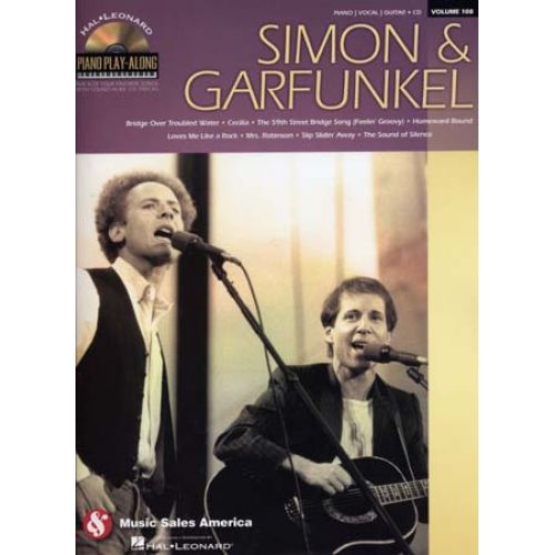 HAL LEONARD PIANO PLAY ALONG VOL.108 - SIMON & GARFUNKEL + CD - PVG