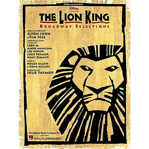 THE LION KING BROADWAY SELECTIONS - PVG