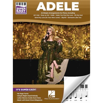 ADELE - SUPER EASY SONGBOOK