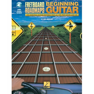 HAL LEONARD SOKOLOW FRED FRETBOARD ROADMAPS FOR THE BEGINNING GUITARIST + MP3 - GUITAR