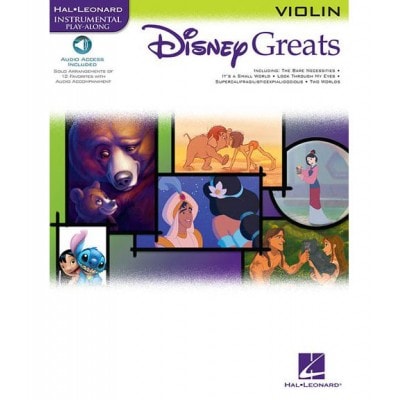 HAL LEONARD DISNEY GREATS VIOLIN + MP3