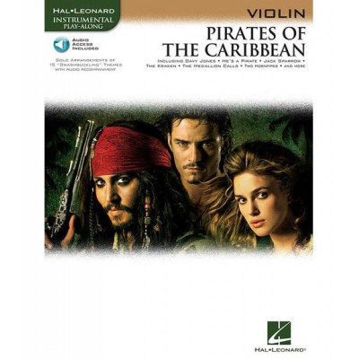 HAL LEONARD KLAUS BADELT - PIRATES OF THE CARIBBEAN + MP3 - VIOLIN