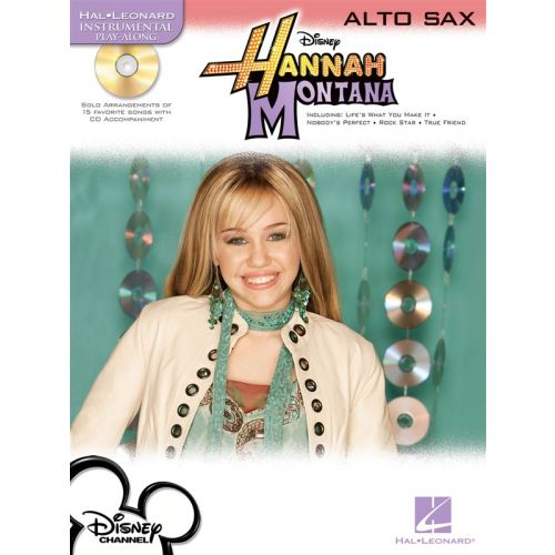  Instrumental Play-along Hannah Montana + Cd - Alto Saxophone