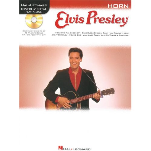 HAL LEONARD INSTRUMENTAL PLAY ALONG - ELVIS PRESLEY + CD - HORN