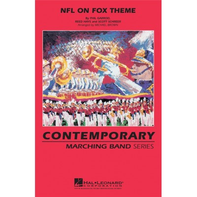 HAL LEONARD NFL ON FOX THEME - CONDUCTEUR & PARTIES 