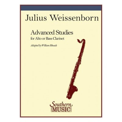 WEISSENBORN J. - ADVANCED STUDIES - CLARINETTE ALTO/BASSE 