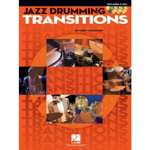 HAL LEONARD JAZZ DRUMMING TRANSITIONS + 3CD - DRUMS