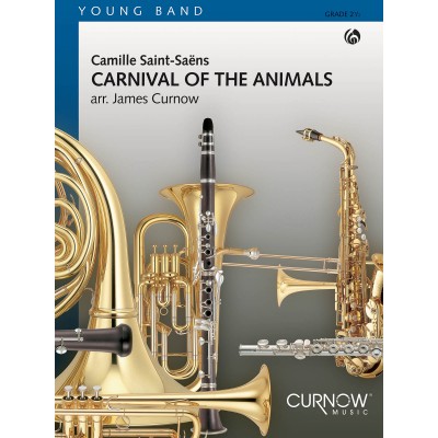 SAINT-SAENS CAMILLE - CARNAVAL DES ANIMAUX - SCORE & PARTS 