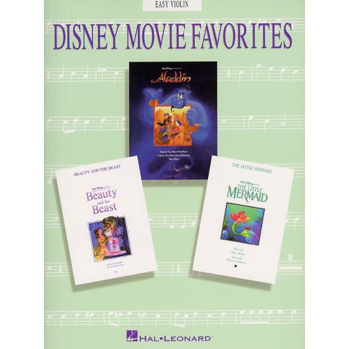  Disney Movie Favorites - Easy - Violin