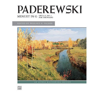 Paderewski Ignacy Jan - Menuet In G, Op14, No1 - Piano Solo