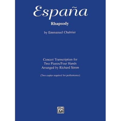 WARNER BROS CHABRIER EMMANUEL - ESPANA RHAPSODY