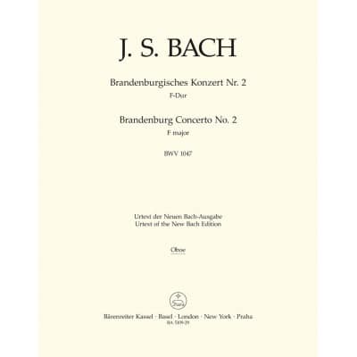 BACH J.S. - BRANDENBURGISCHES KONZERT NR. 2 - OBOE