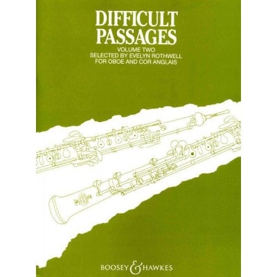 DIFFICULT PASSAGES VOL. 2 - OBOE 