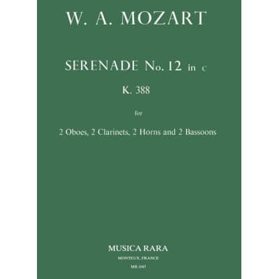 MOZART W.A. - SERENADE IN C NR. 12 KV 388 - WIND OCTET