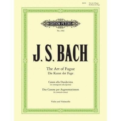  Bach Johann Sebastian - The Art Of Fugue - String Duets