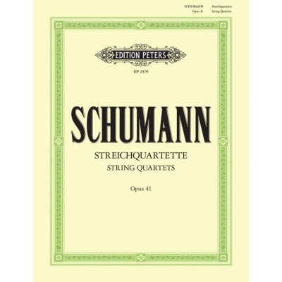  Schumann Robert - Streich-quartette Op.41