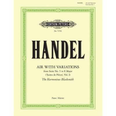  Handel George Friederich - Air With Variations 
