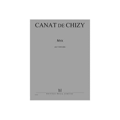  Canat De Chizy E. - Nyx - 3 Violoncelles