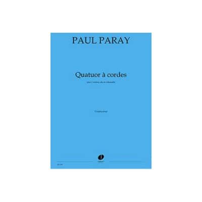 JOBERT PARAY - QUATUOR À CORDES/VERSION POCHE