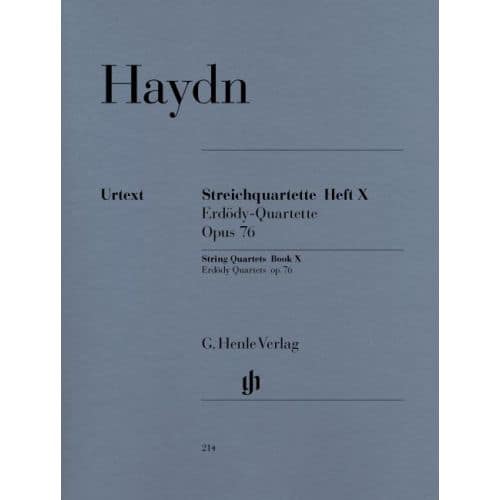 HAYDN J. - STRING QUARTETS BOOK X OP. 76 NR. 1-6