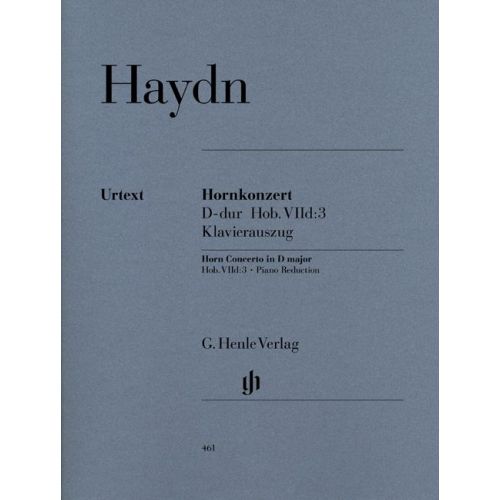 HENLE VERLAG HAYDN J. - CONCERTO FOR HORN AND ORCHESTRA D MAJOR HOB. VIID:3