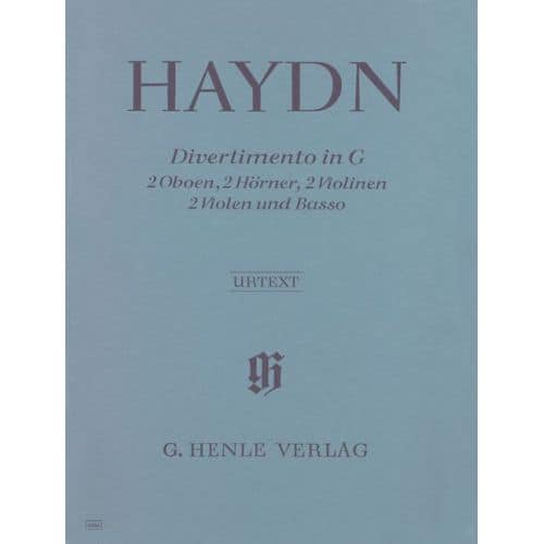 HAYDN J. - DIVERTIMENTO G MAJOR HOB. II:9 