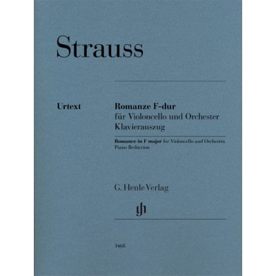 STRAUSS RICHARD - ROMANCE FA MAJEUR - VIOLONCELLE & PIANO