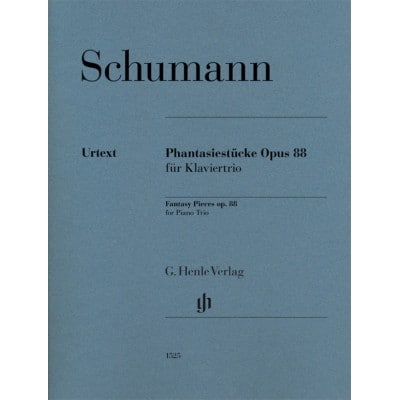 SCHUMANN ROBERT - PHANTASIESTUCKE OP.88 - PIANO TRIO