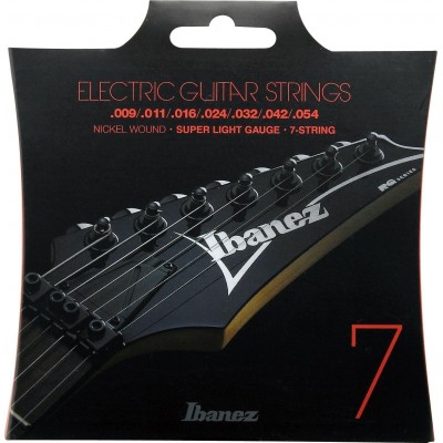 IBANEZ IEGS7 NICKEL WOUND SUPER LIGHT 7C 9-54