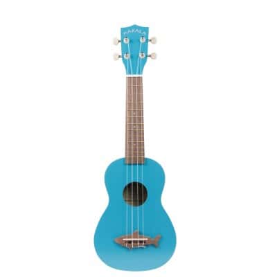 MK-SS-BLU UKULELE SOPRANO SHARK VINTAGE BLUE