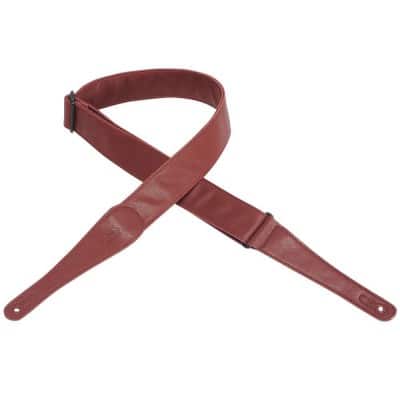 5 CM CUIR PLEINE FLEUR AVEC REMBOURRAGE BURGUNDY