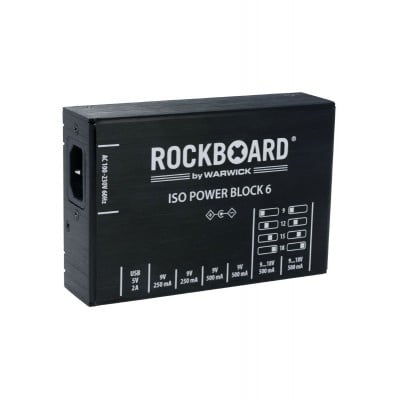 POWER BLOCK ISO V6 IEC, 9 À 18V, 100/230 VOLT