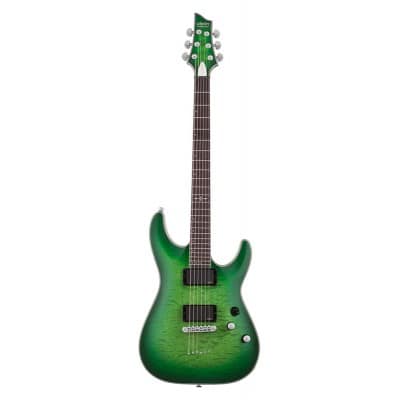 C-1 PLATINUM SATIN GREEN BURST