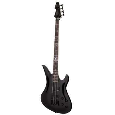 SCHECTER AVENGER BASS DALE STEWART SIGNATURE BLACK