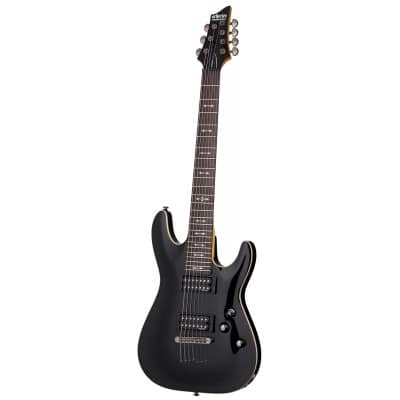 SCHECTER OMEN 7 BLACK