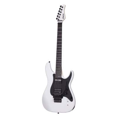 SCHECTER SS SUNVALLEY FR SUSTAINIAC WHITE