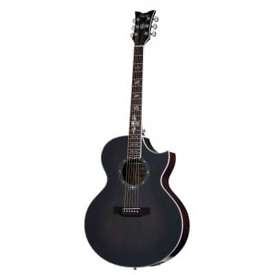 SCHECTER GA SC SYNYSTER GATE SIGNATURE TRANS BLACK BURST SATIN