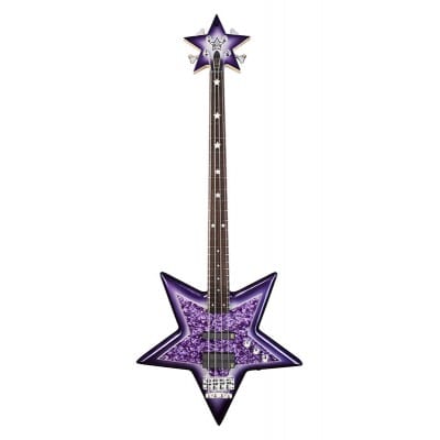 WARWICK BASS ROCKBASS ARTIST LINE - BOOTSY COLLINS SPACE BASS - PURPLE BOOTSY