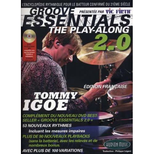 IGOE TOMMY - GROOVE ESSENTIALS - PLAY-ALONG DRUMS 2.0 + CD