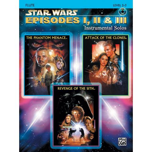  Williams John - Star Wars Episodes I-iii + Cd - Flute And Piano