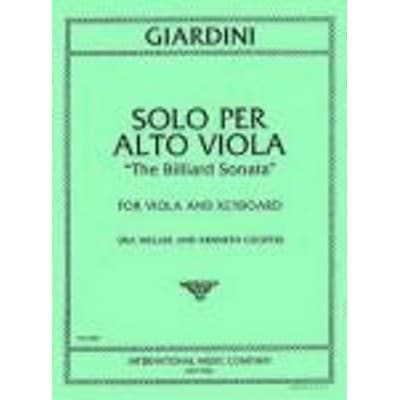 GIARDINI - SOLO PER ALTO VIOLA (