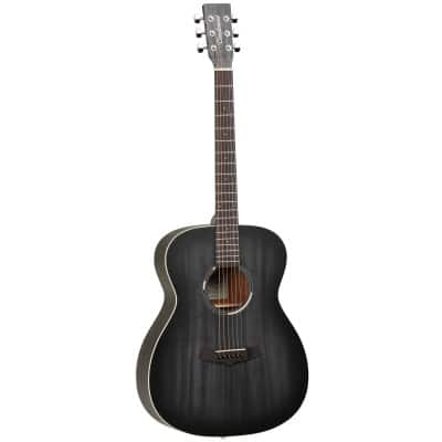 TANGLEWOOD BLACK BIRD TWBB O SMOKESTACK BLACK SATIN